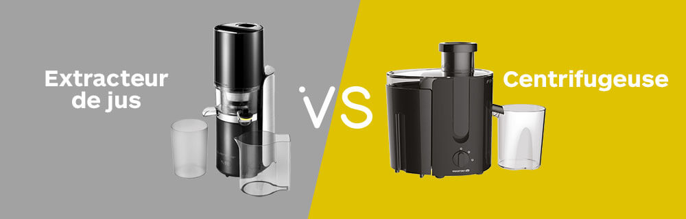 centrifugeuse vs extracteur de jus
