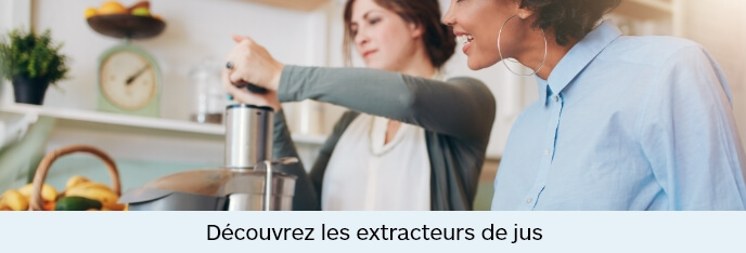 Découvrez les extracteurs de jus
