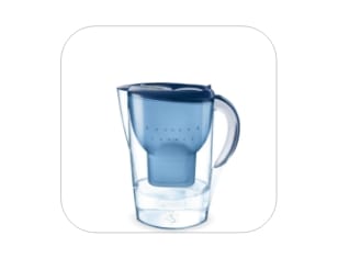 Illustration de la sélection carafes filtrantes