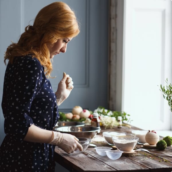 Des cosmétiques bio, faits maison