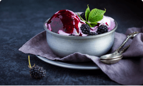 Photo d'une glace maison