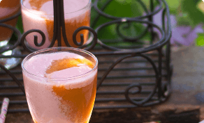 Photo d'un milkshake'