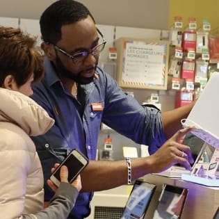 Illustration du poste de Vendeur