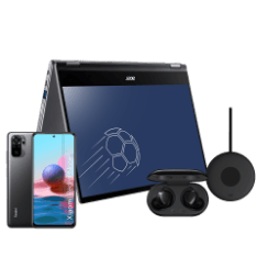 Composition de produits représentant la sélection